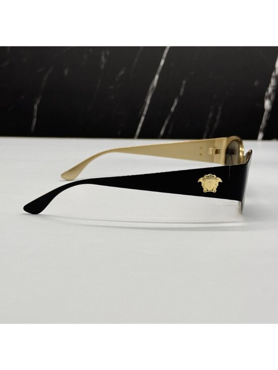 Versace VE2263 1433/87 Black Gold Unisex Sunglasses Authentic NEW main image 6